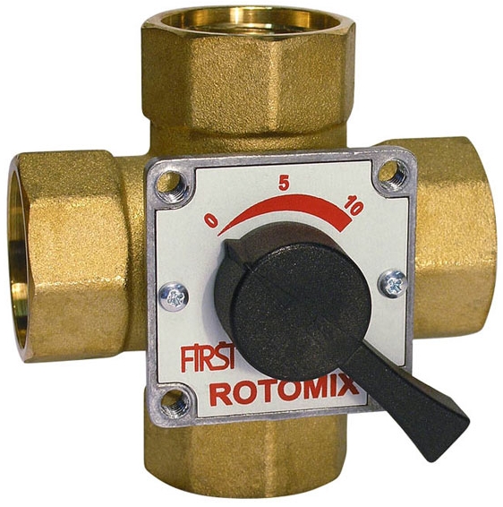 ŠTVORCESTNÉ ZMIEŠAVACIE VENTILY