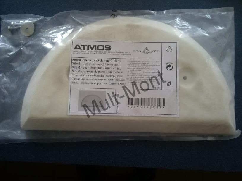 Izolacia dvierok - sibralový polmesiac veľký S0264