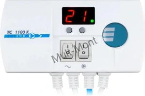 Termostat TC 1100K pre obehové čerpadla krbového výmenniku