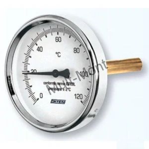 Teplomer zadný 0-120°C DN63 x 200mm