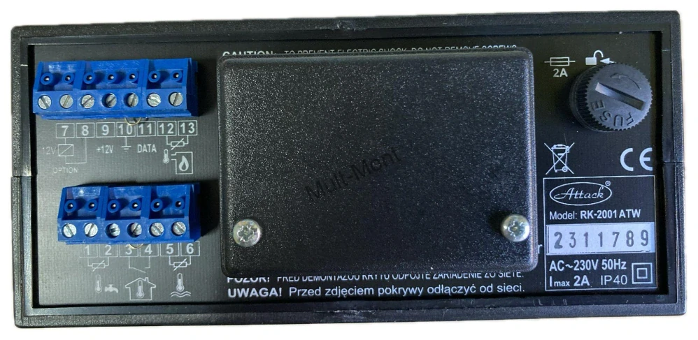Riadiaca elektronika ATTACK PID