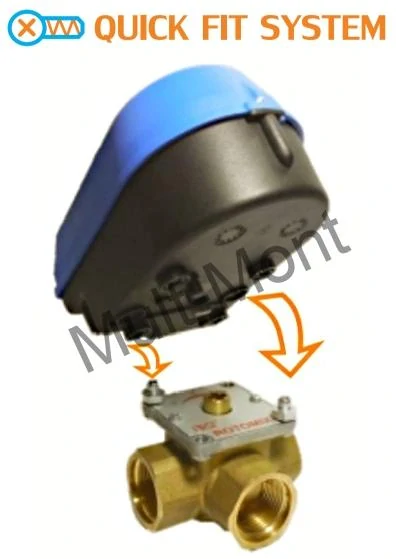 ROTODIVERT-M - 230V, 18s/90° SERVOPOHON
