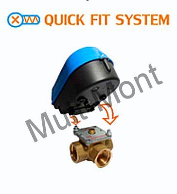 EUROMIX F4 3/4" - štvorcestný