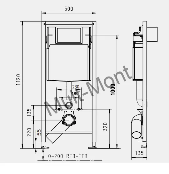 JOMOTech WC modul 3v1
